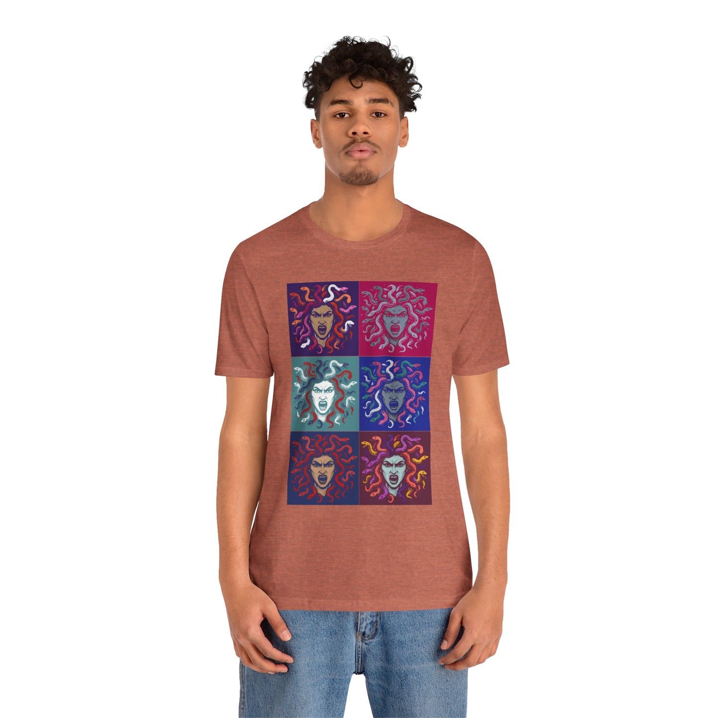 The Female Gaze Medusa T-Shirt – Feminist Pop Art Tee