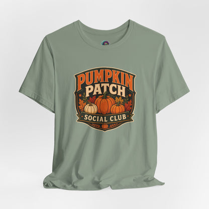 Pumpkin Patch Social Club T-Shirt – Fall Pumpkin Tee