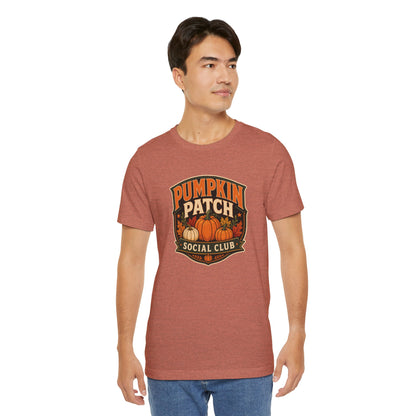 Pumpkin Patch Social Club T-Shirt – Fall Pumpkin Tee