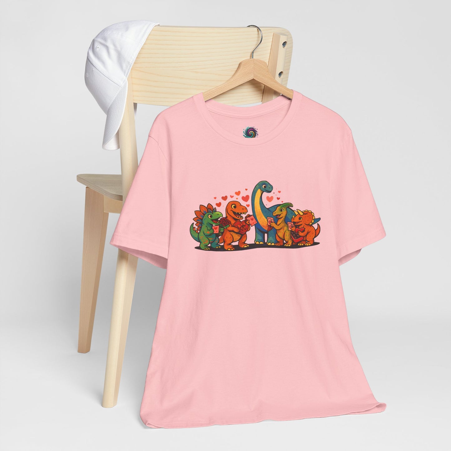 Dinosaur Valentines T-Shirt – Cute Dino Valentine’s Day Tee