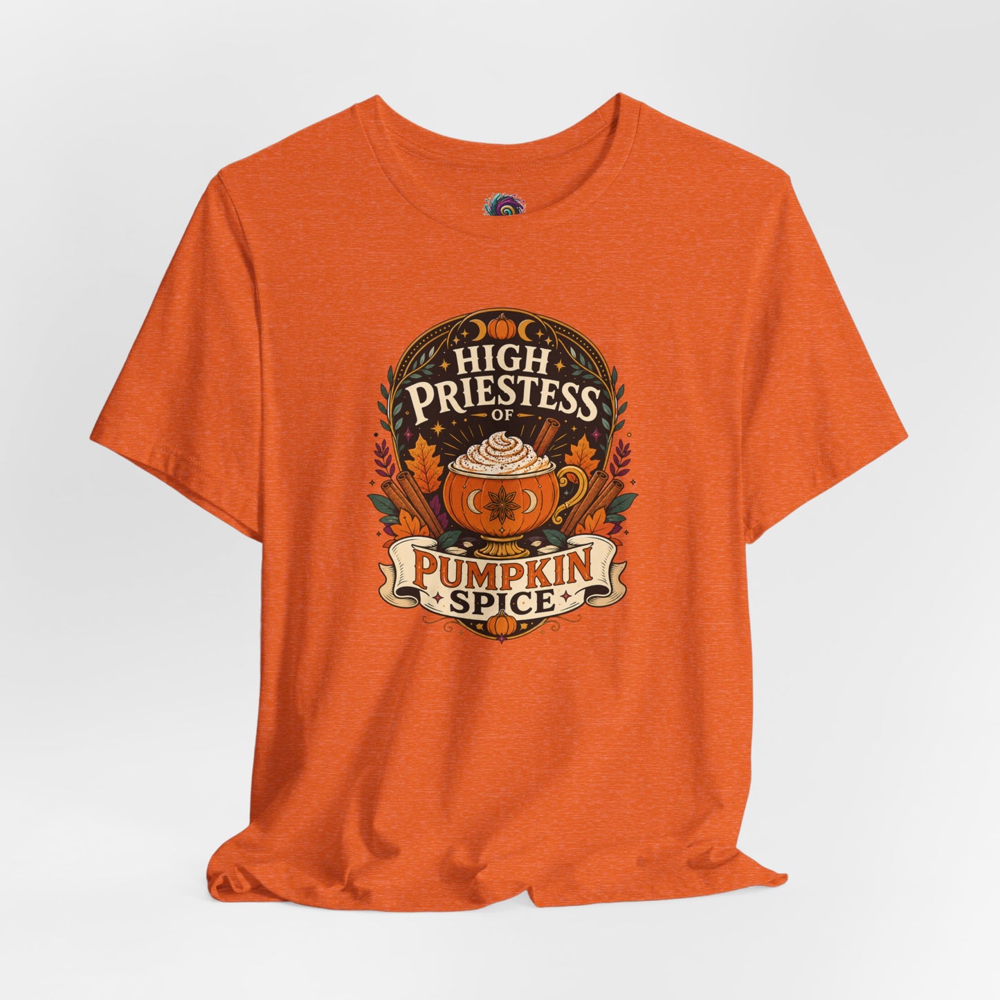 High Priestess of Pumpkin Spice T-Shirt – Funny Fall Tee