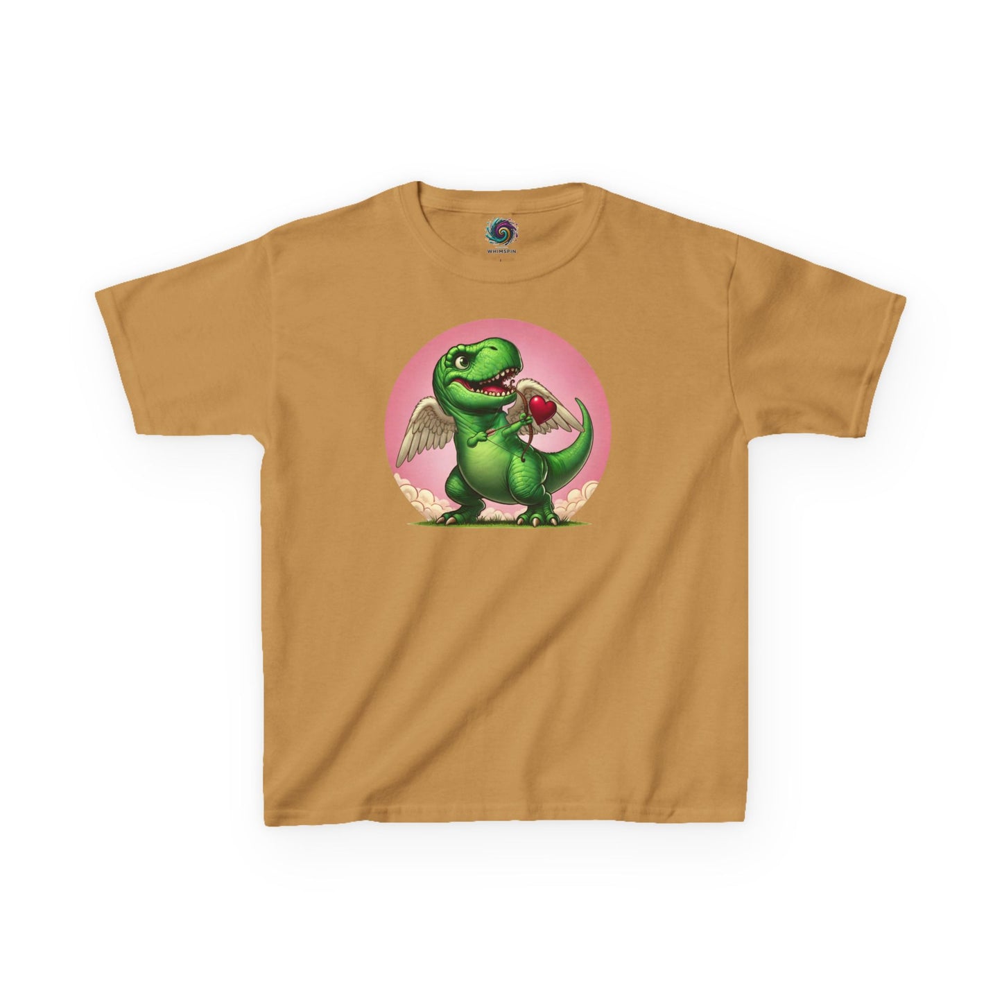 Cupidsaurus Rex Kids T-Shirt – Cute Dinosaur Valentine’s Day Tee for Kids