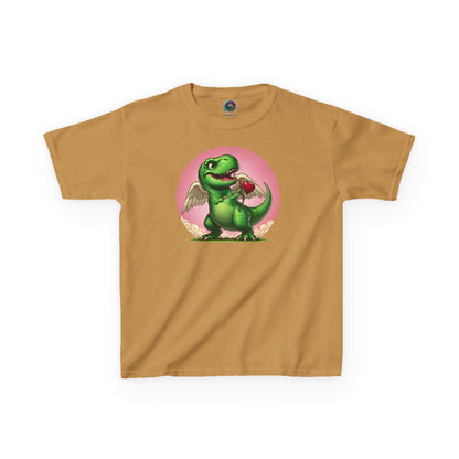 Cupidsaurus Rex Kids T-Shirt – Cute Dinosaur Valentine’s Day Tee for Kids