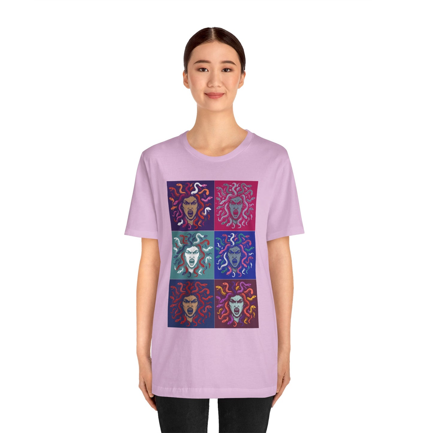 The Female Gaze Medusa T-Shirt – Feminist Pop Art Tee