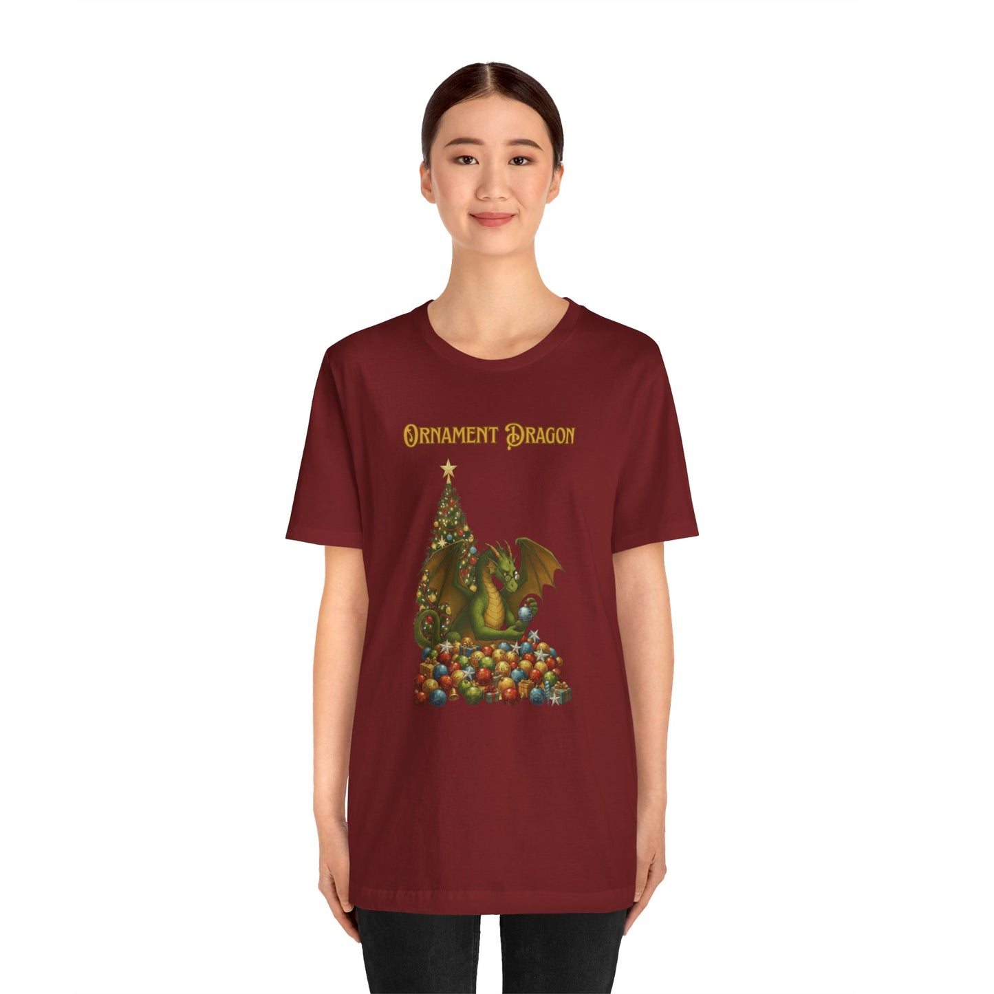 Ornament Dragon T-Shirt – Christmas Dragon Tee for Ornament Lovers