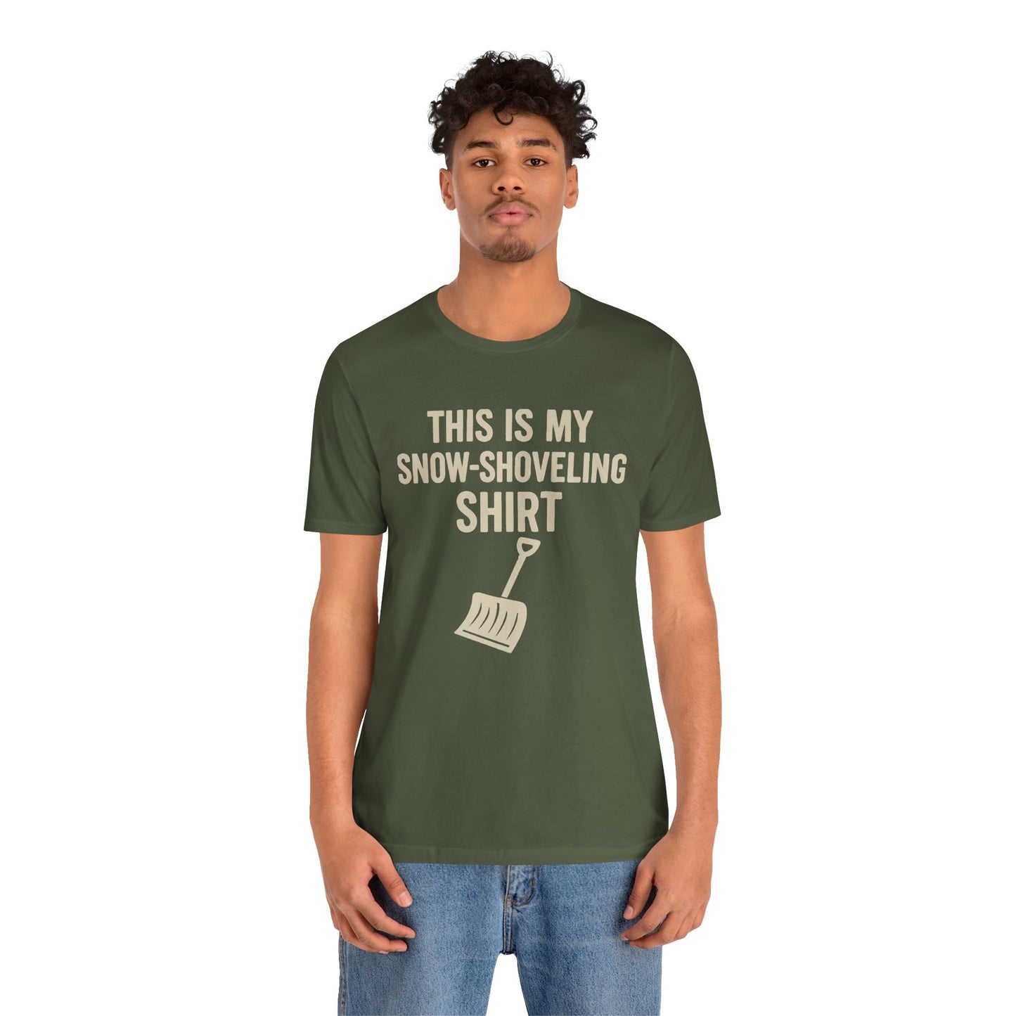 This Is My Snow-Shoveling Shirt – Funny Winter Chore Tee