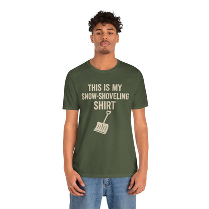 This Is My Snow-Shoveling Shirt – Funny Winter Chore Tee