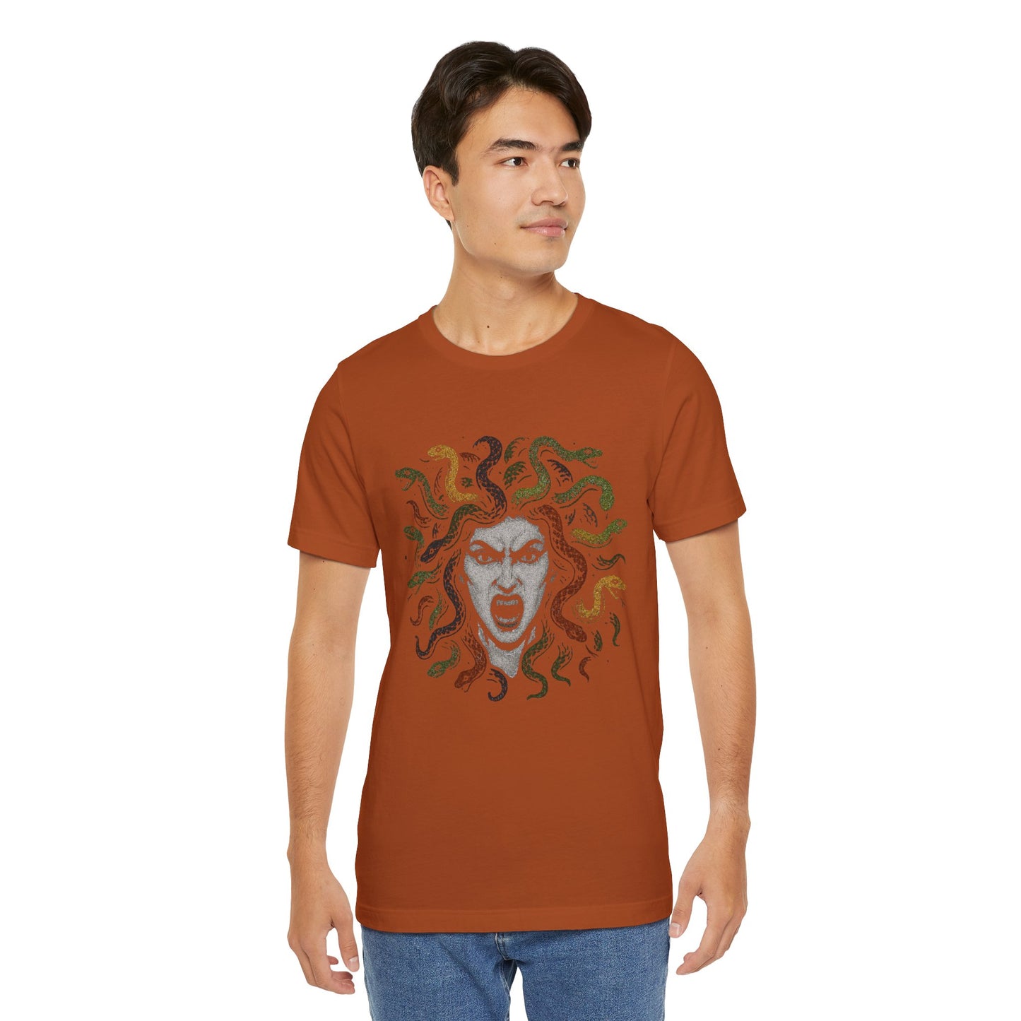 Medusa T-Shirt – Greek Mythology Gorgon Graphic Tee