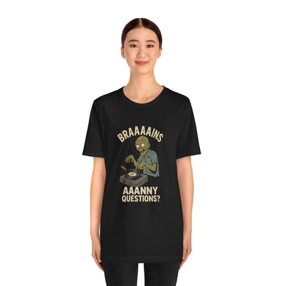 Zombie Brains on Drugs T-Shirt – Funny Halloween Cooking Tee