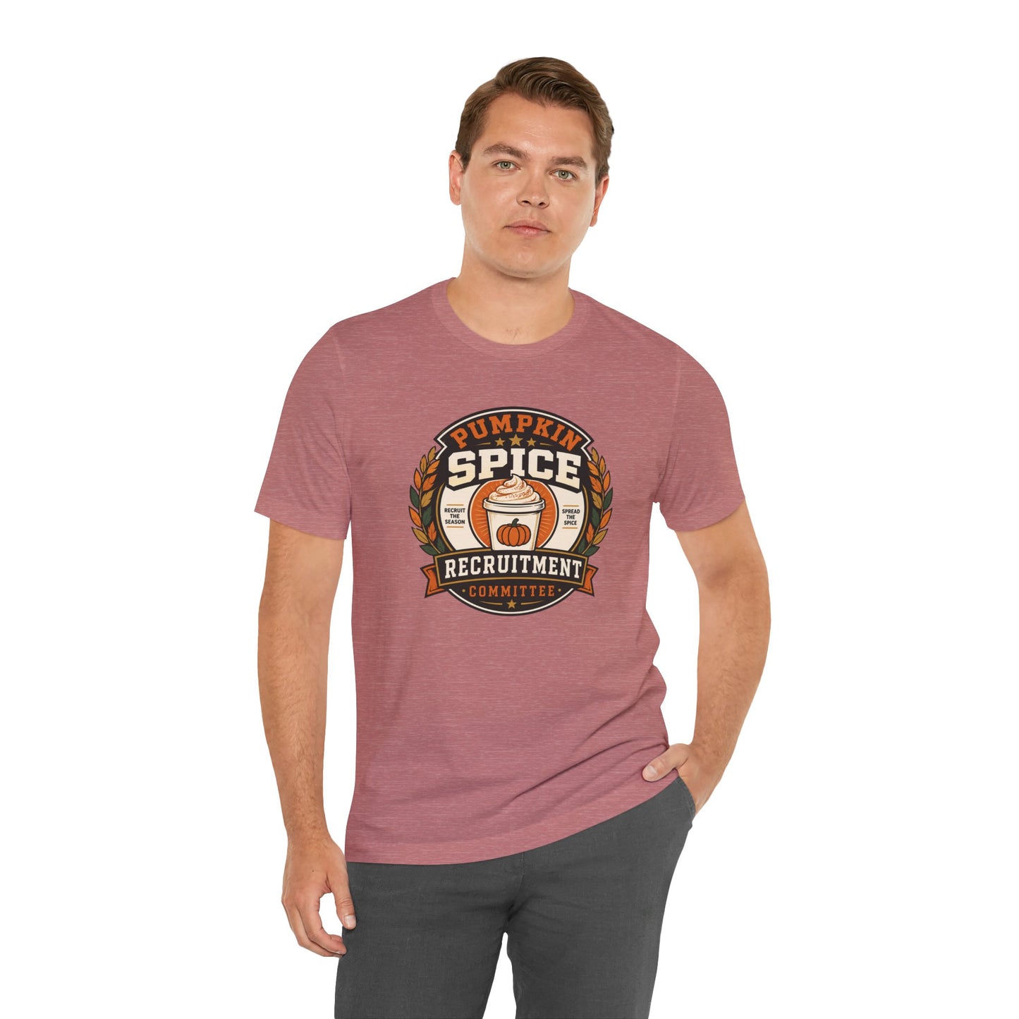 Pumpkin Spice Recruitment Committee T-Shirt – Funny Fall Tee