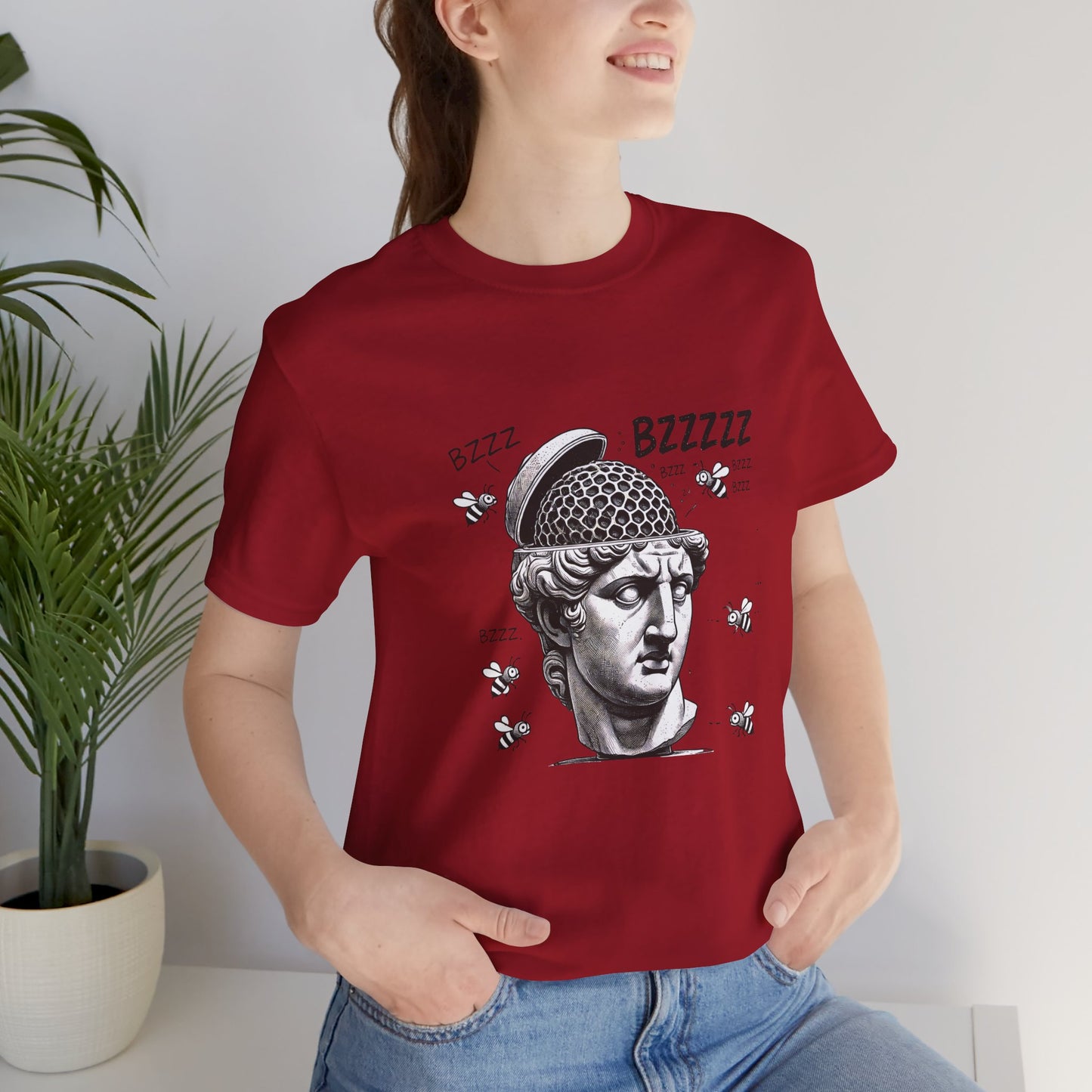 Hive Mind T-Shirt – Surreal Bee Group Think Parody Tee