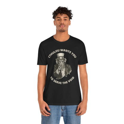 Cthulhu Wants You T-Shirt – Mythos Shirt for HP Lovecraft Fans
