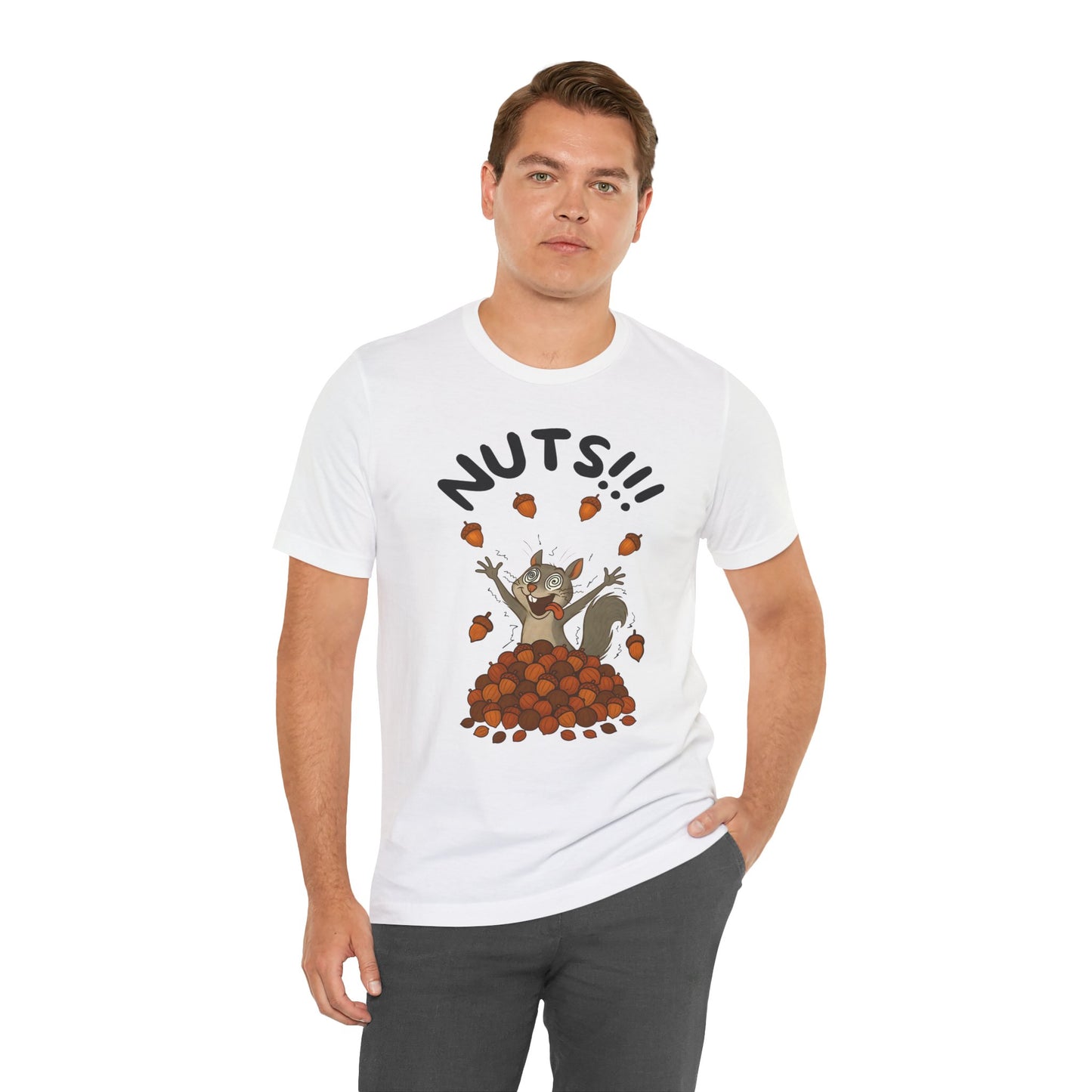 Crazy Squirrel Shirt – Funny Squirrel Nuts T-Shirt for Quirky Style