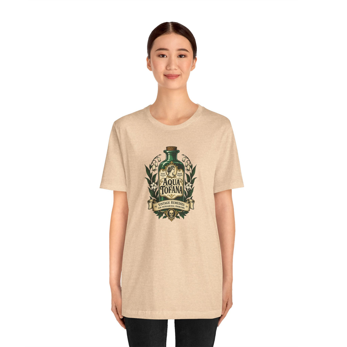 Aqua Tofana T-Shirt – Dark History Feminist Apothecary Tee