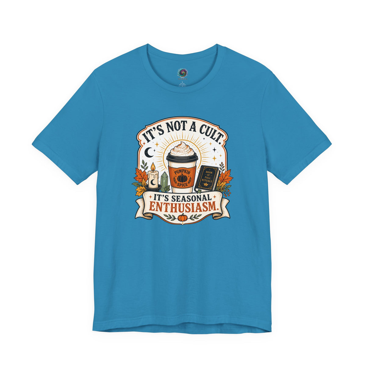 It’s Not a Cult Pumpkin Spice T-Shirt – Funny Fall Tee
