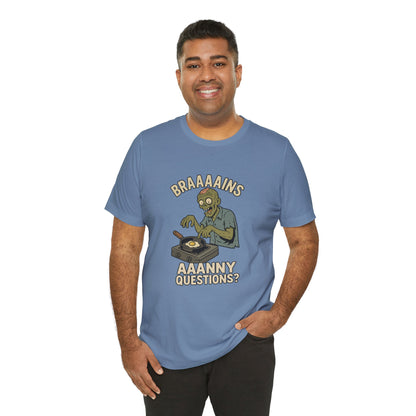 Zombie Brains on Drugs T-Shirt – Funny Halloween Cooking Tee
