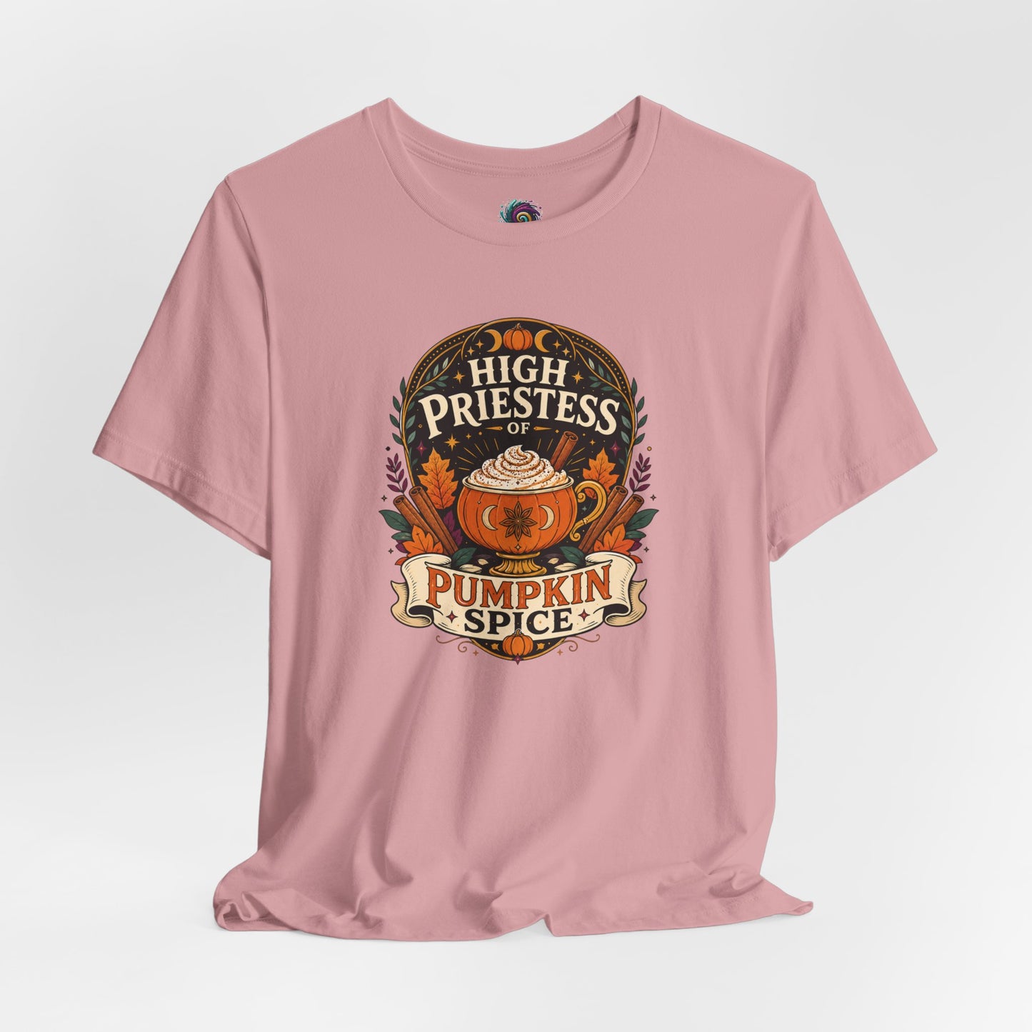 High Priestess of Pumpkin Spice T-Shirt – Funny Fall Tee