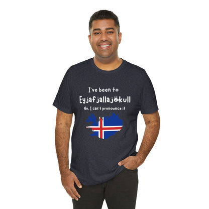 Eyjafjallajökull T-Shirt – Funny Iceland Volcano Travel Merch