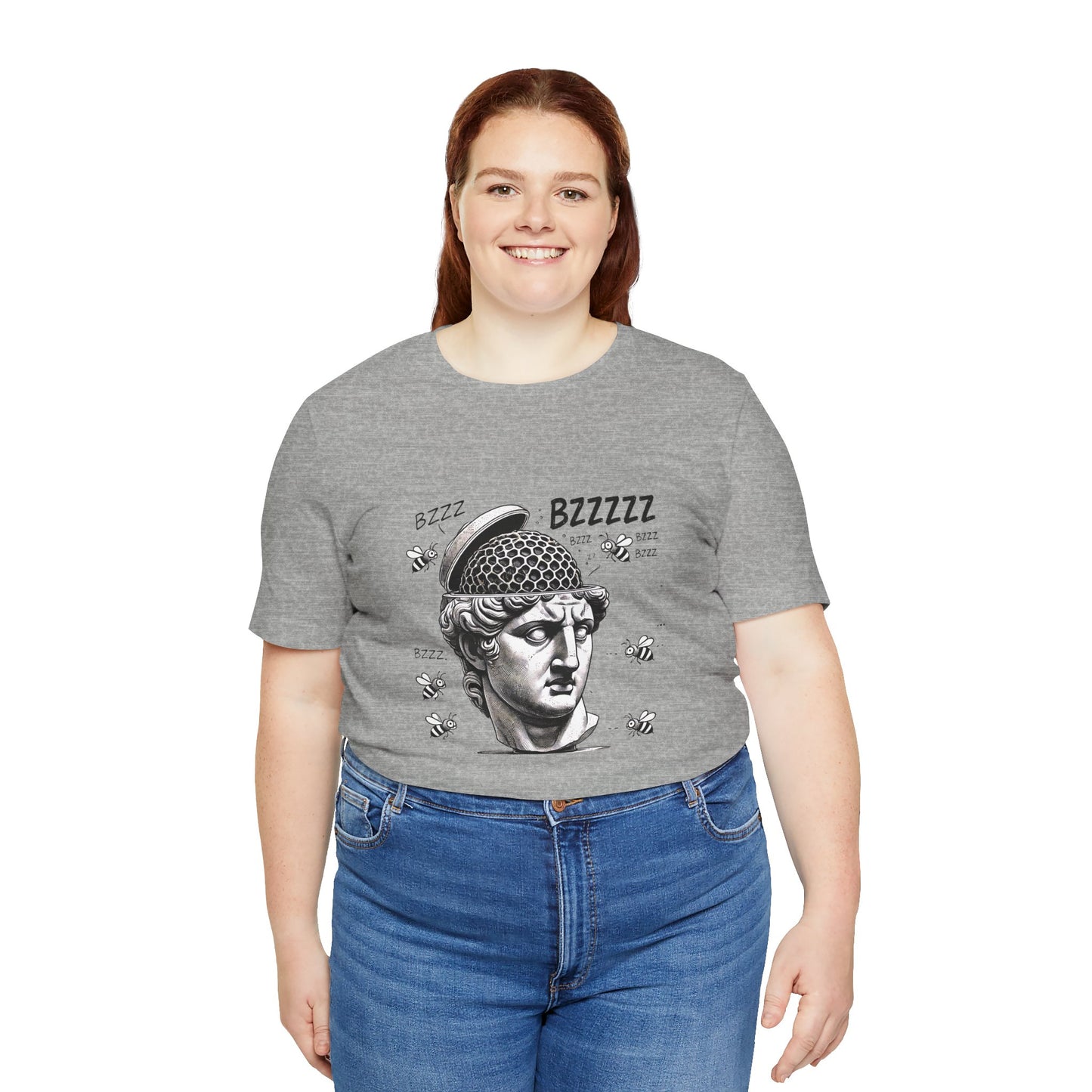 Hive Mind T-Shirt – Surreal Bee Group Think Parody Tee