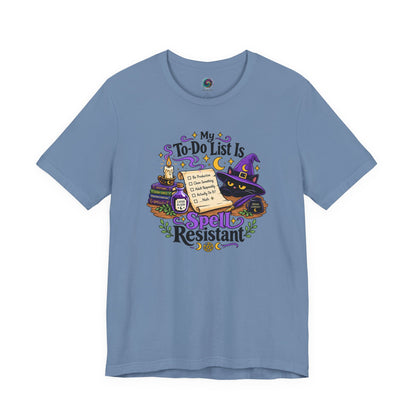 My To-Do List Is Spell Resistant T-Shirt – Funny Witchy ADHD Tee