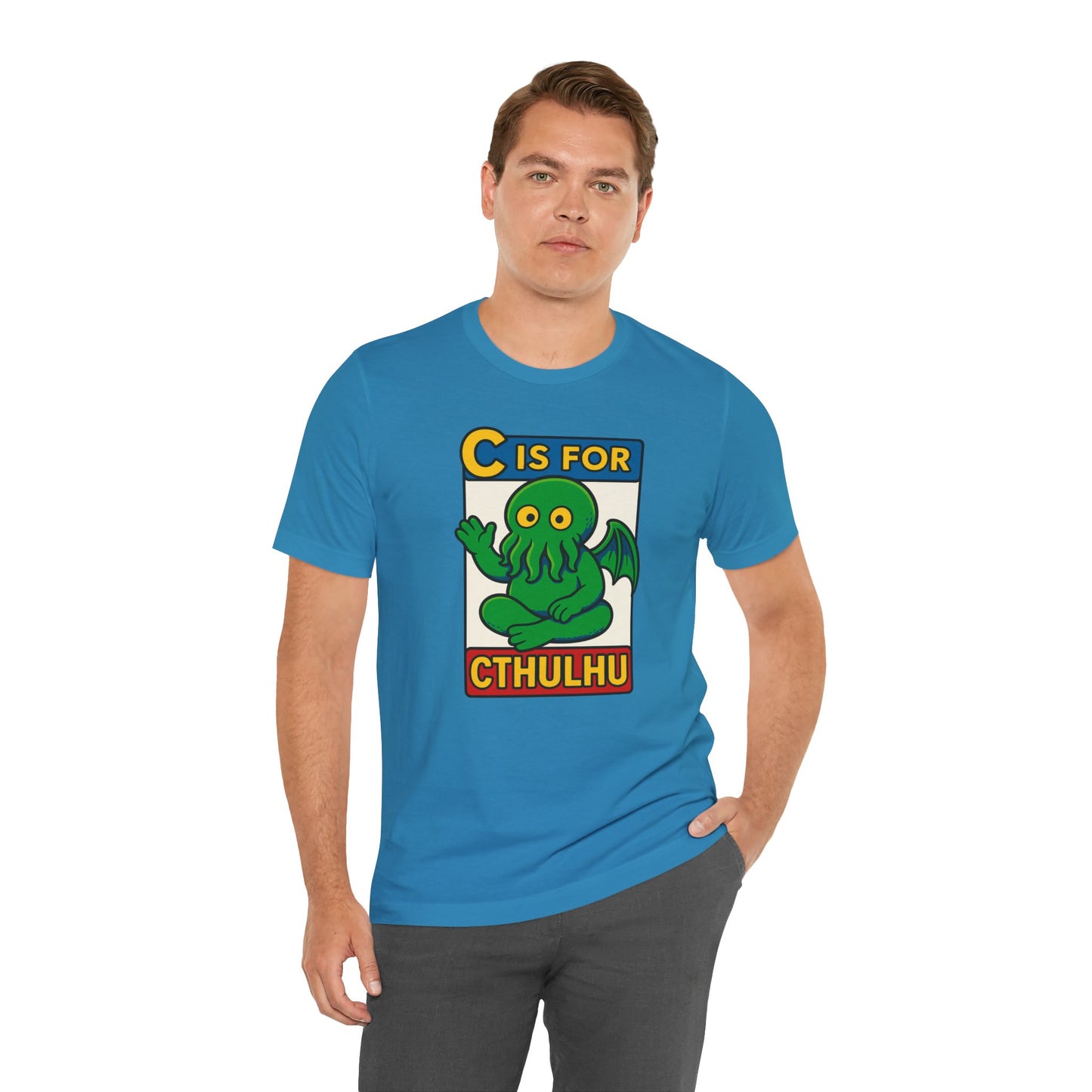 C is for Cthulhu Graphic Tee – Funny Cthulhu Shirt