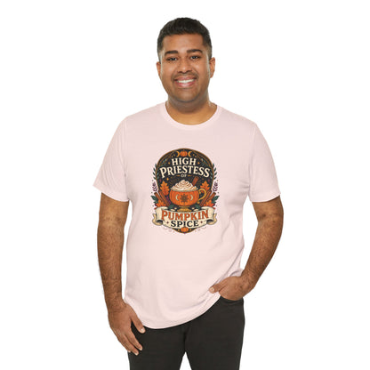 High Priestess of Pumpkin Spice T-Shirt – Funny Fall Tee