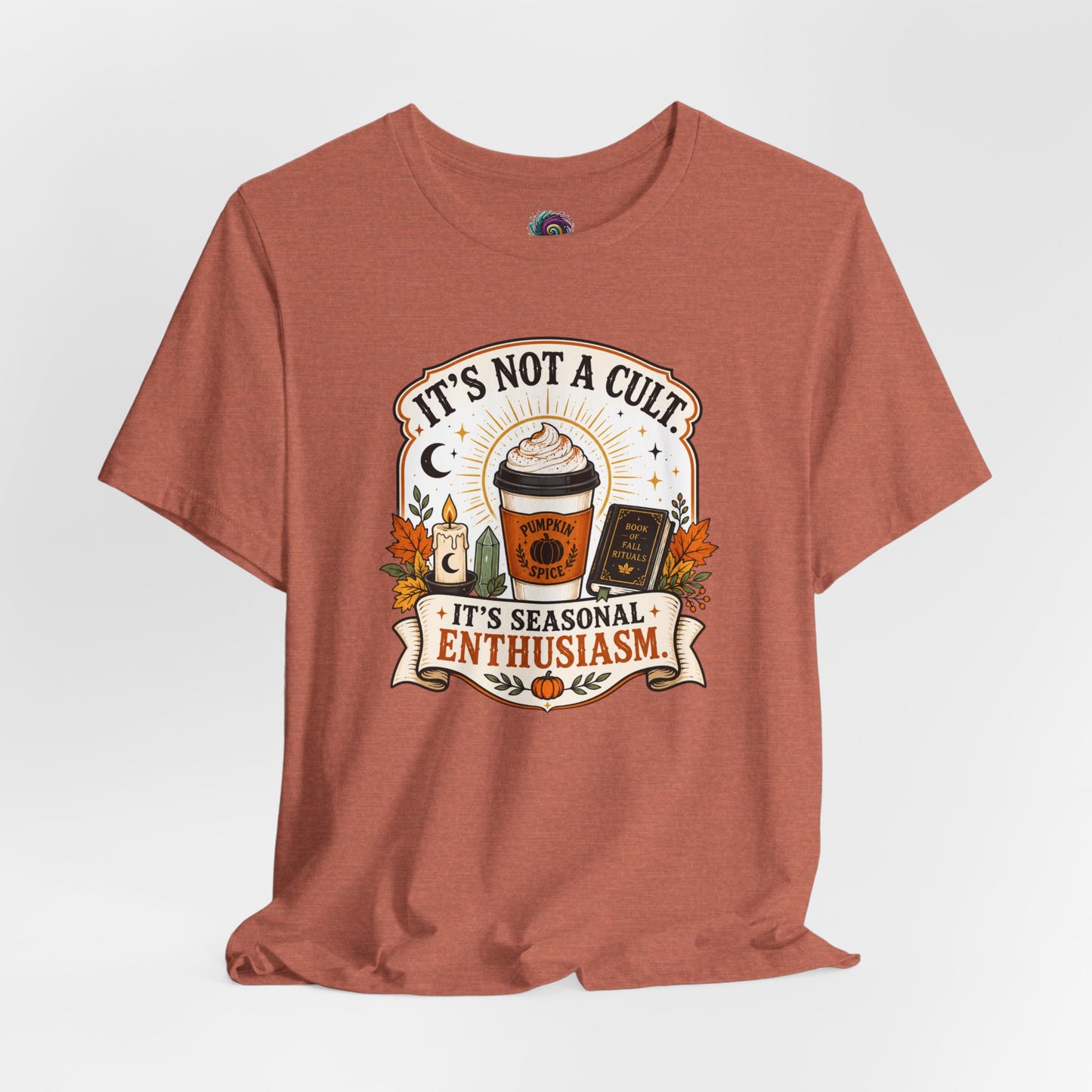 It’s Not a Cult Pumpkin Spice T-Shirt – Funny Fall Tee