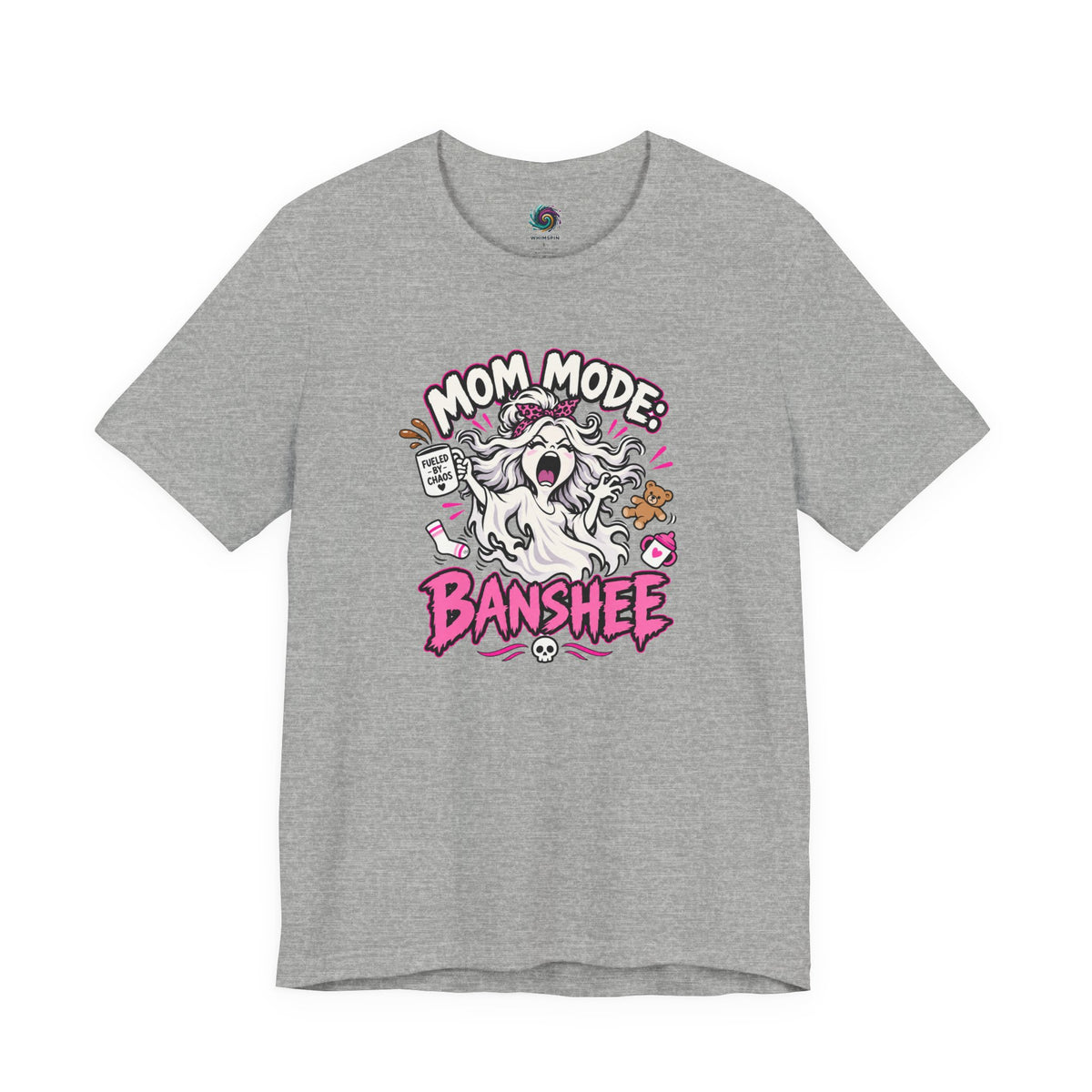 Mom Mode Banshee T-Shirt – Funny Chaotic Mom Halloween Tee