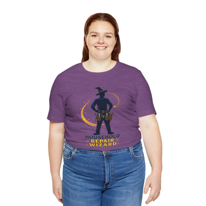 Household Repair Wizard T-Shirt – Funny Handy Dad Tee