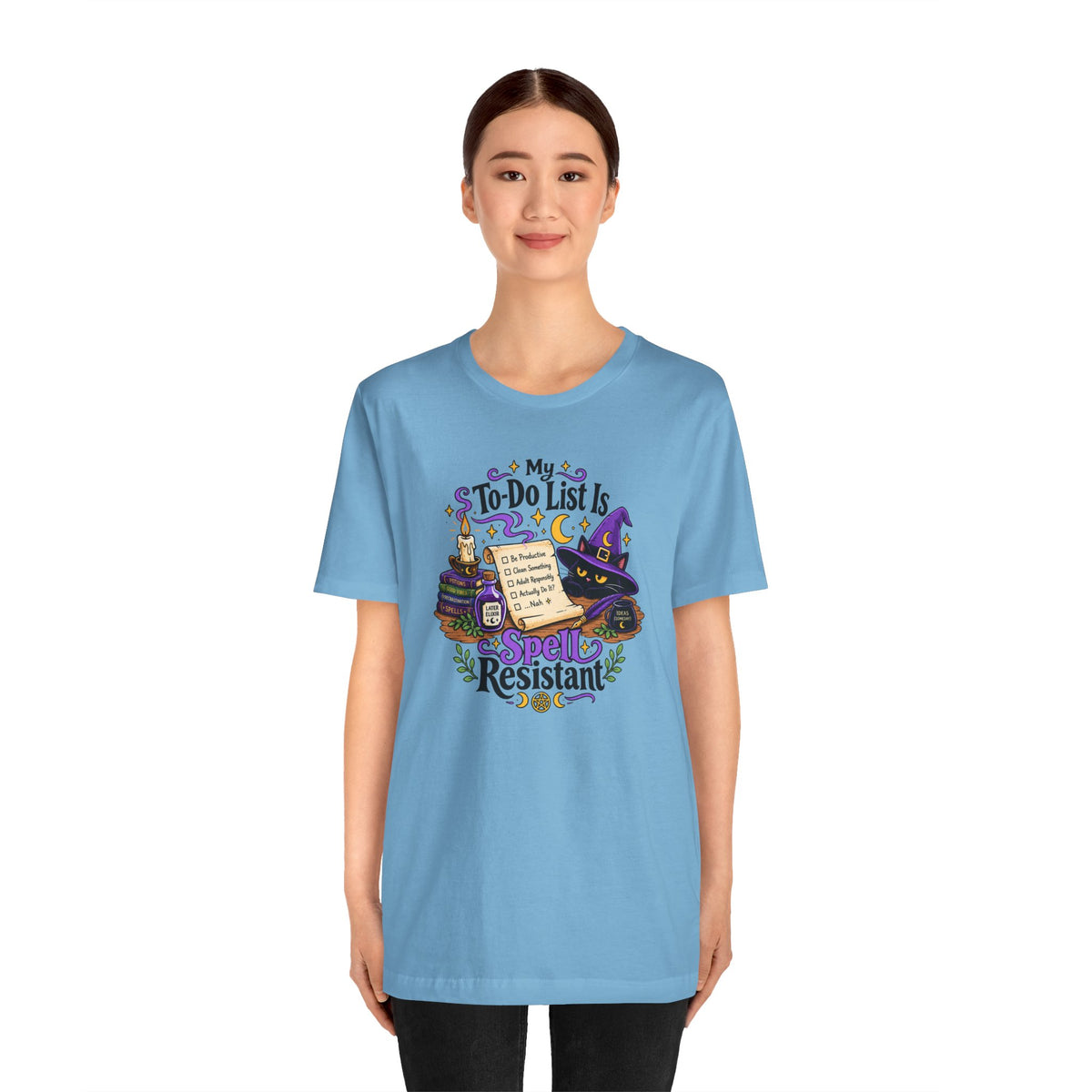 My To-Do List Is Spell Resistant T-Shirt – Funny Witchy ADHD Tee