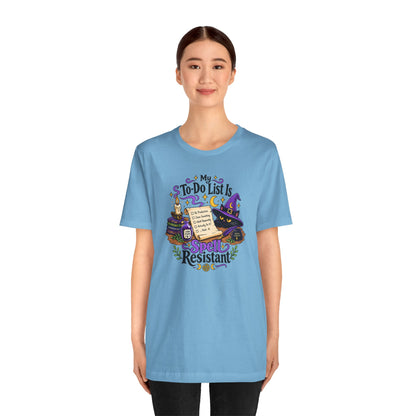 My To-Do List Is Spell Resistant T-Shirt – Funny Witchy ADHD Tee