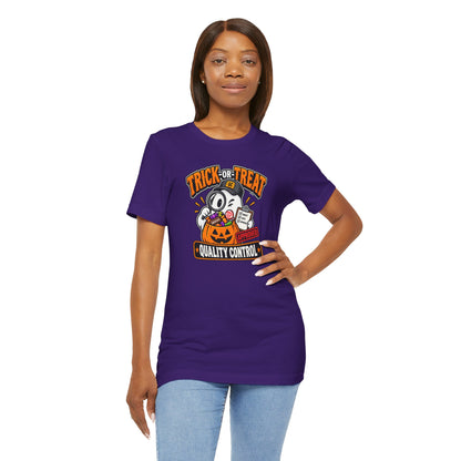 Trick-or-Treat Quality Control T-Shirt – Funny Halloween Candy Tee