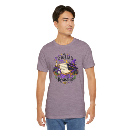 My To-Do List Is Spell Resistant T-Shirt – Funny Witchy ADHD Tee