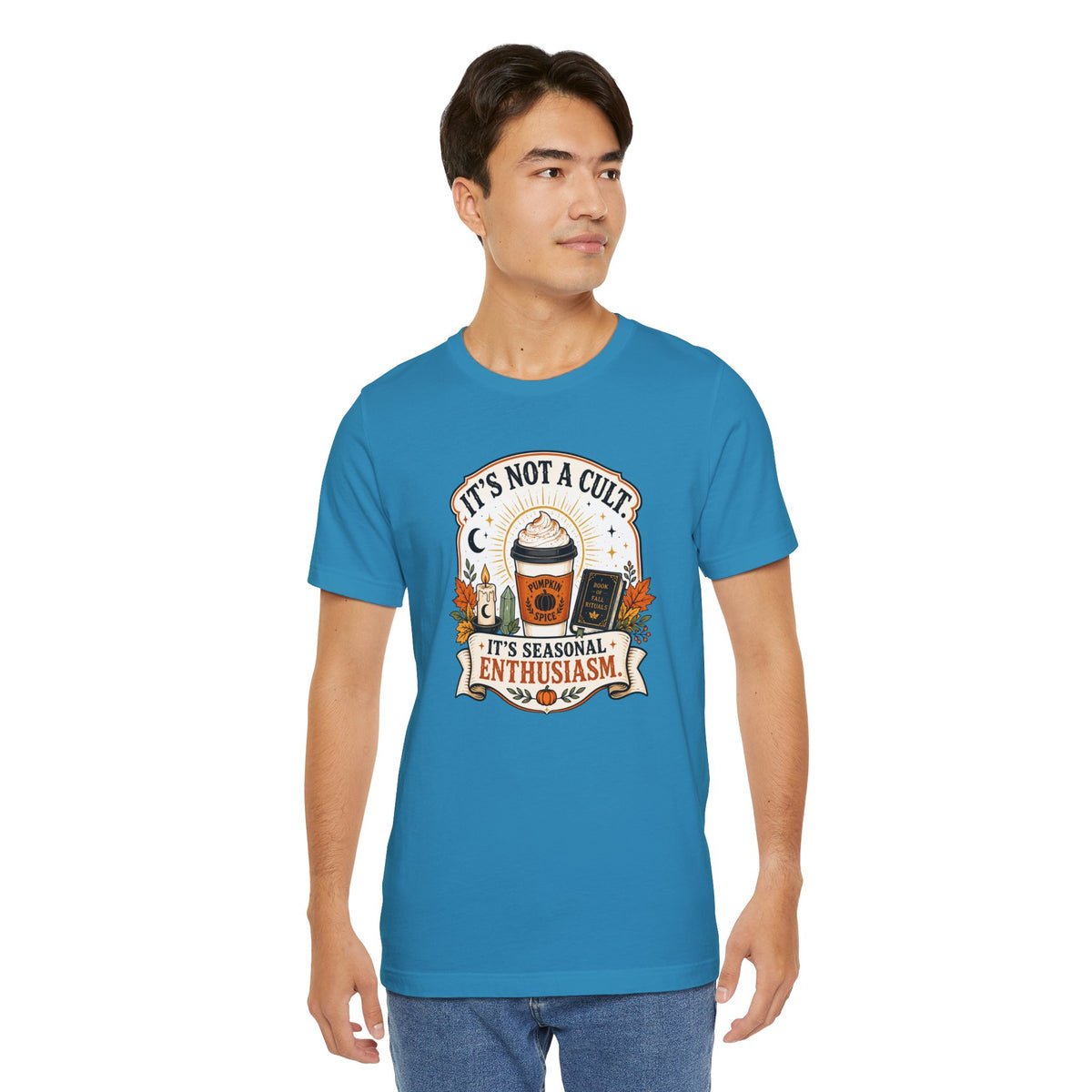 It’s Not a Cult Pumpkin Spice T-Shirt – Funny Fall Tee