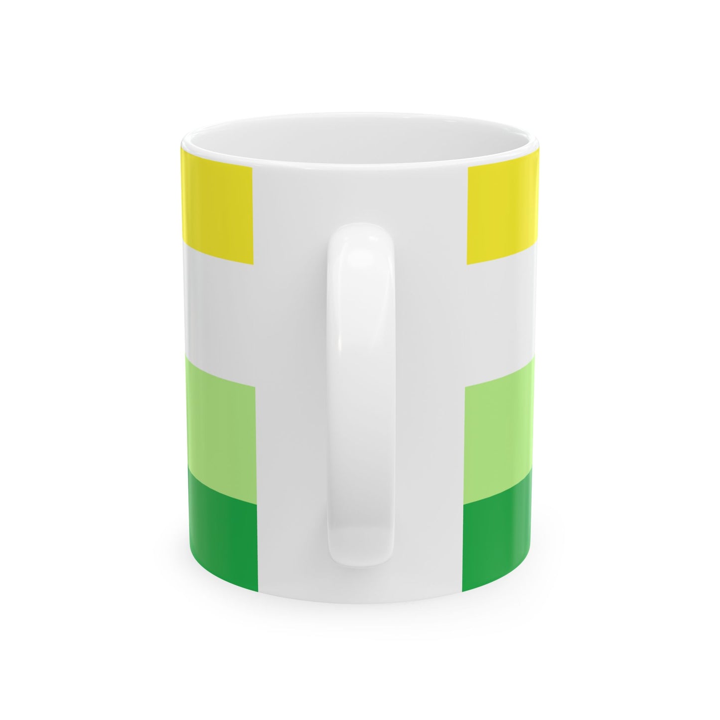 Gender Neutral Pride Flag Cup – Vibrant Identity Coffee Mug - WhimSpin - https://whimspin.com
