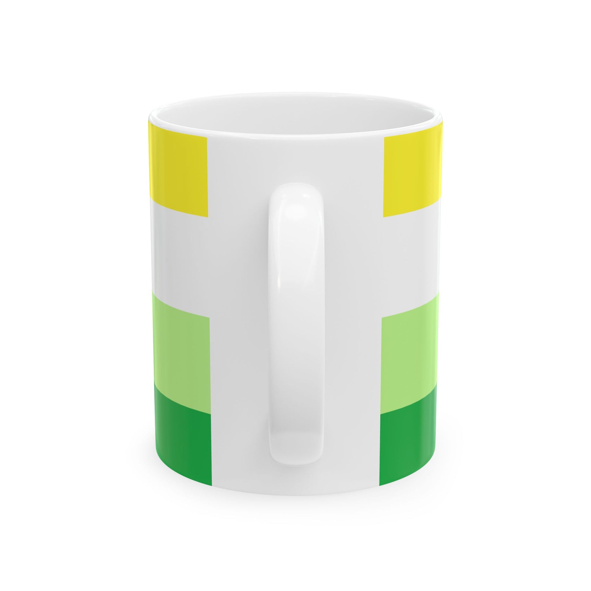 Gender Neutral Pride Flag Cup – Vibrant Identity Coffee Mug - WhimSpin - https://whimspin.com
