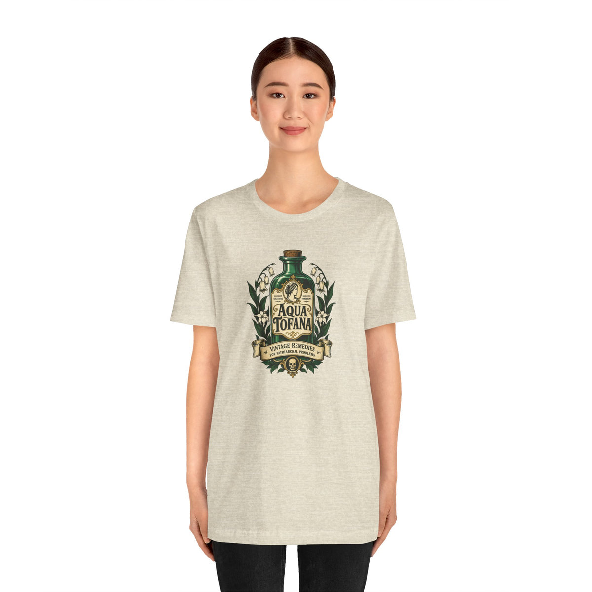 Aqua Tofana T-Shirt – Dark History Feminist Apothecary Tee