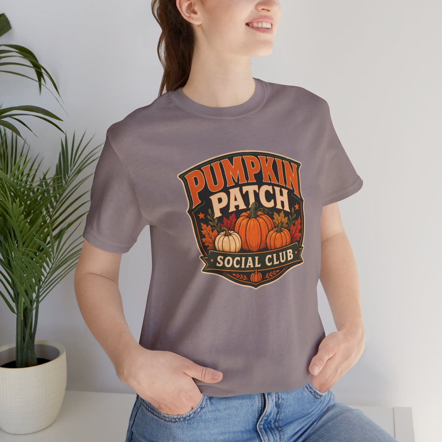 Pumpkin Patch Social Club T-Shirt – Fall Pumpkin Tee