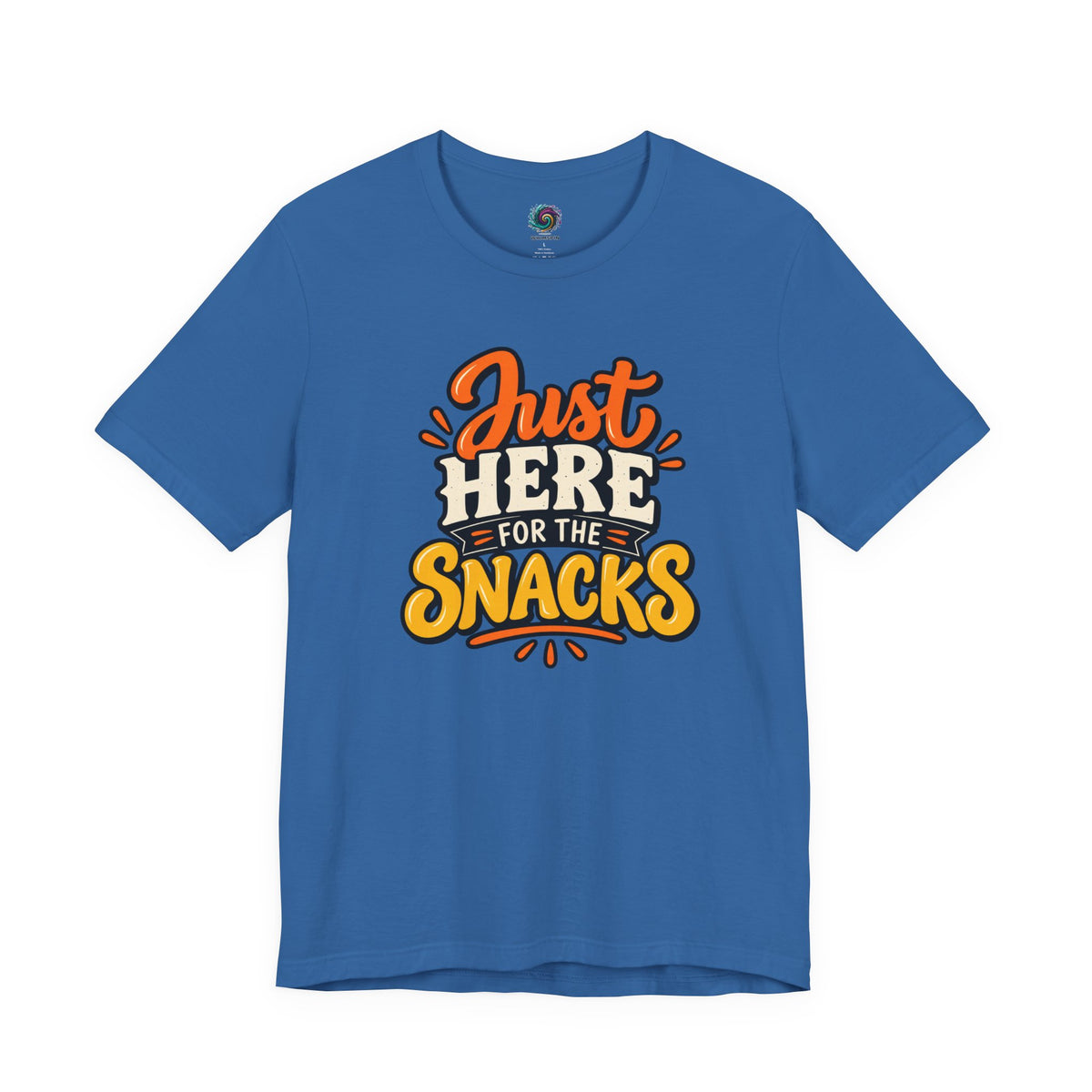 Just Here for the Snacks T-Shirt – Funny Halloween Foodie Tee