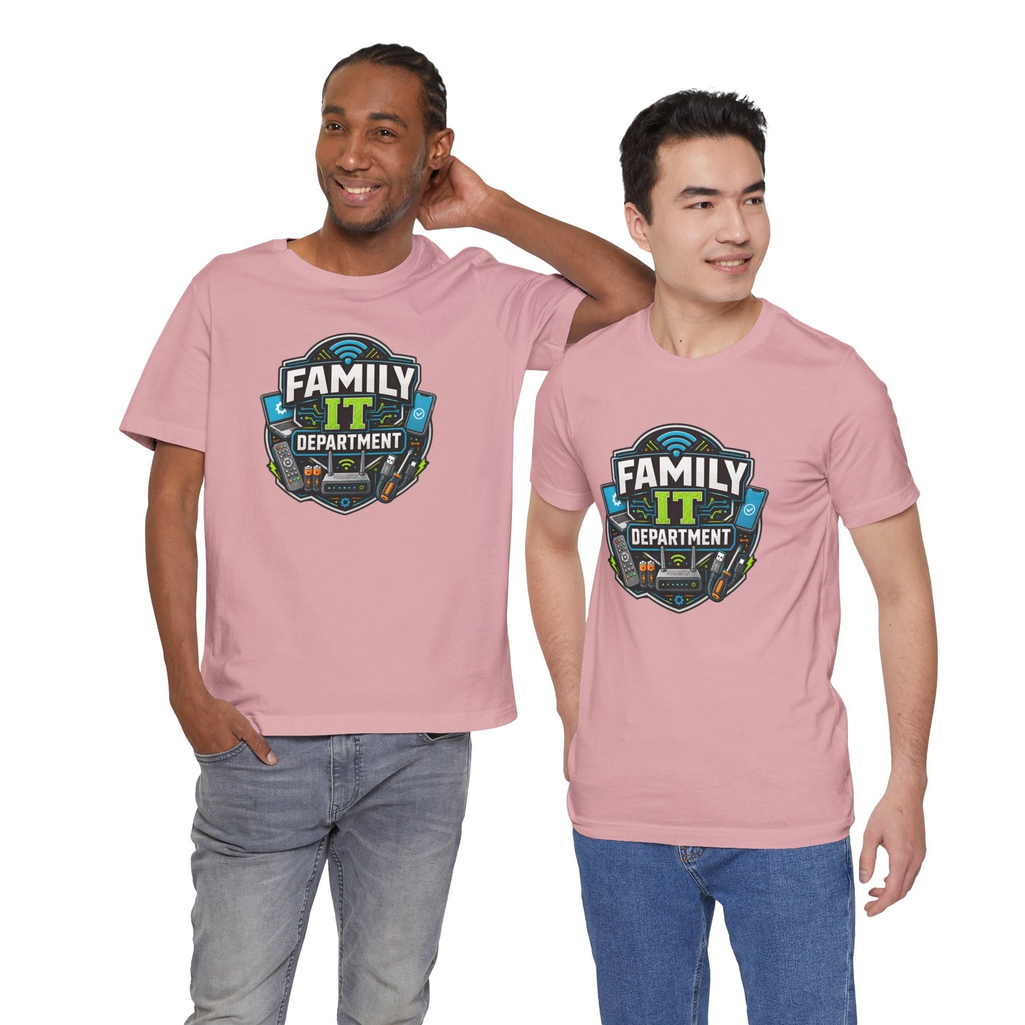 Family IT Department T-Shirt – Funny Household Tech Support Tee