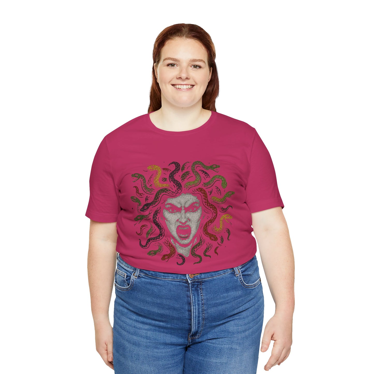 Medusa T-Shirt – Greek Mythology Gorgon Graphic Tee