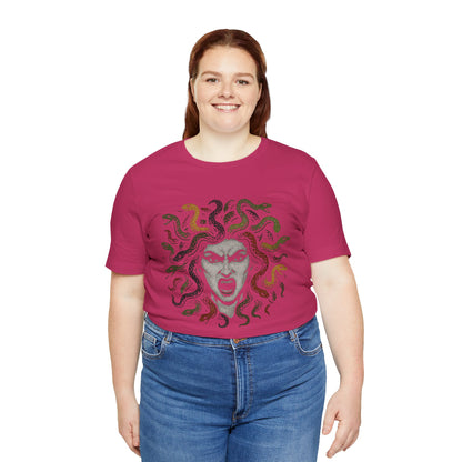 Medusa T-Shirt – Greek Mythology Gorgon Graphic Tee