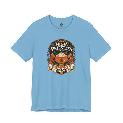 High Priestess of Pumpkin Spice T-Shirt – Funny Fall Tee
