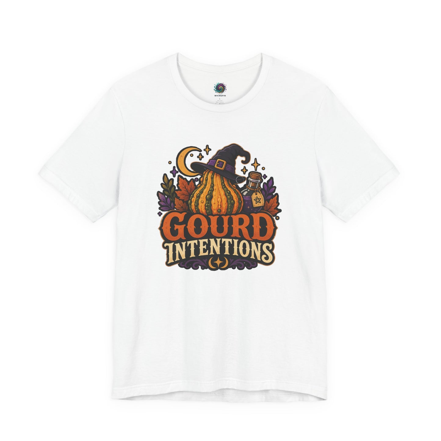 Gourd Intentions T-Shirt – Funny Witchy Fall Pumpkin Tee