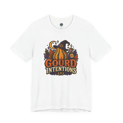 Gourd Intentions T-Shirt – Funny Witchy Fall Pumpkin Tee