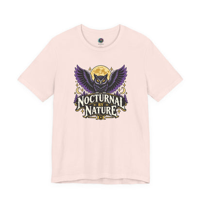 Nocturnal by Nature T-Shirt – Moonlit Owl Graphic Tee