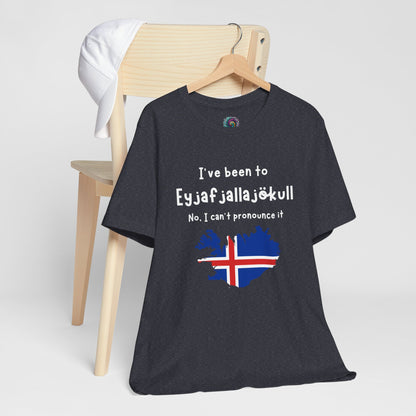 Eyjafjallajökull T-Shirt – Funny Iceland Volcano Travel Merch