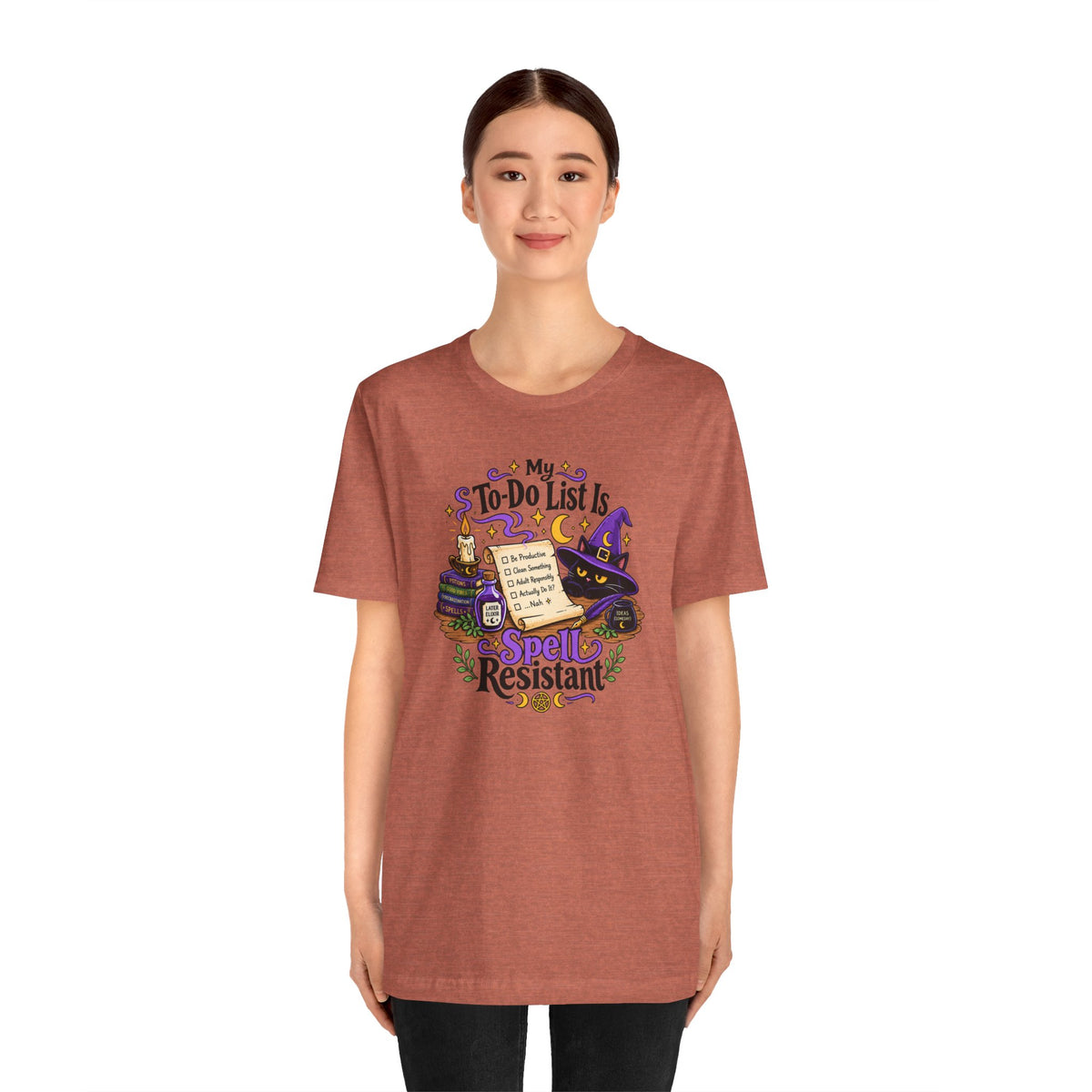 My To-Do List Is Spell Resistant T-Shirt – Funny Witchy ADHD Tee