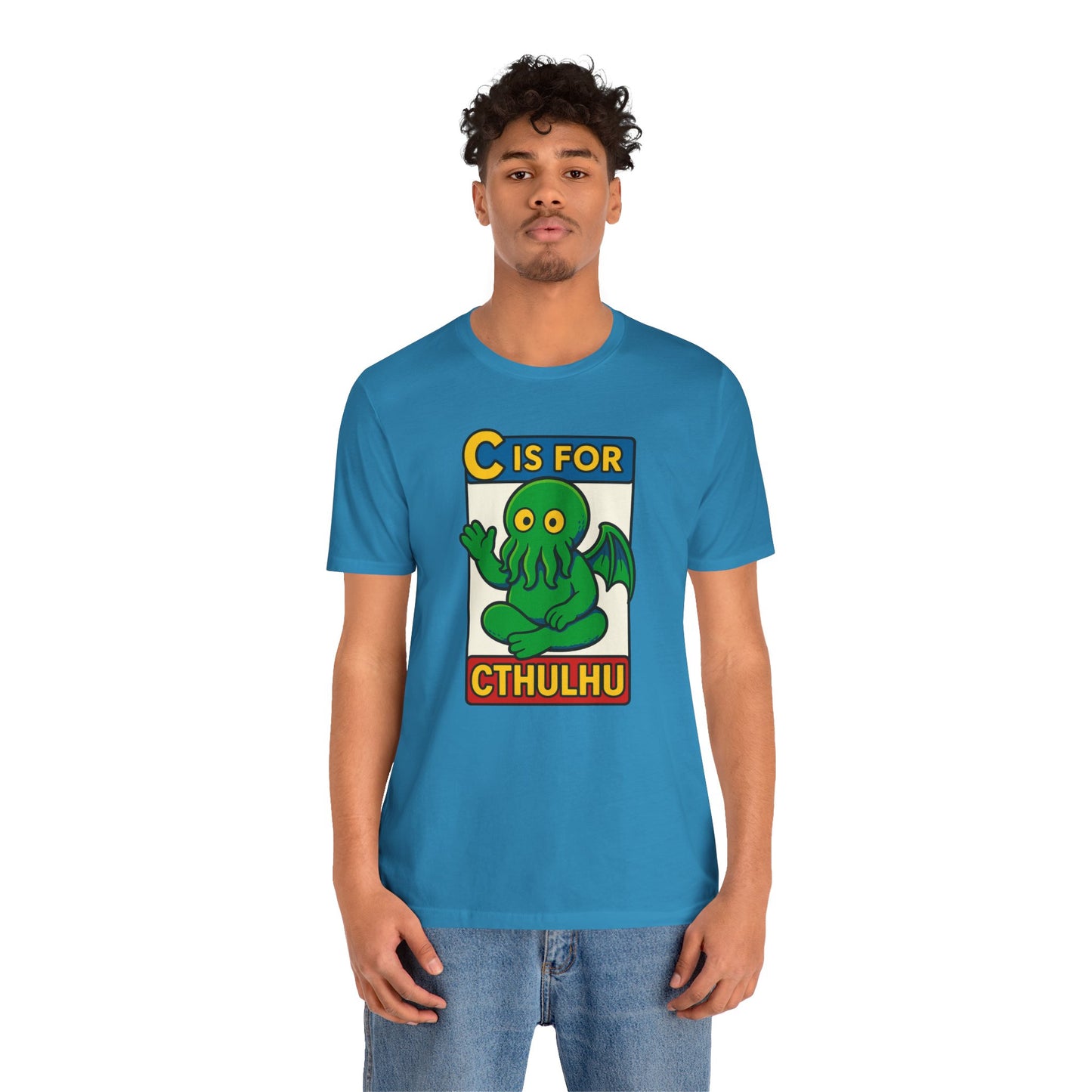 C is for Cthulhu Graphic Tee – Funny Cthulhu Shirt