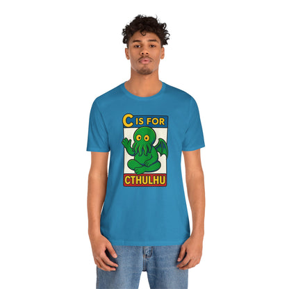 C is for Cthulhu Graphic Tee – Funny Cthulhu Shirt